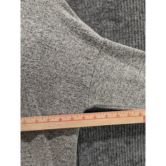 Max & Mia Heather Gray Soft Long Sleeve Pullover Hoodie Sweater Men's Size S - Picture 6 of 9